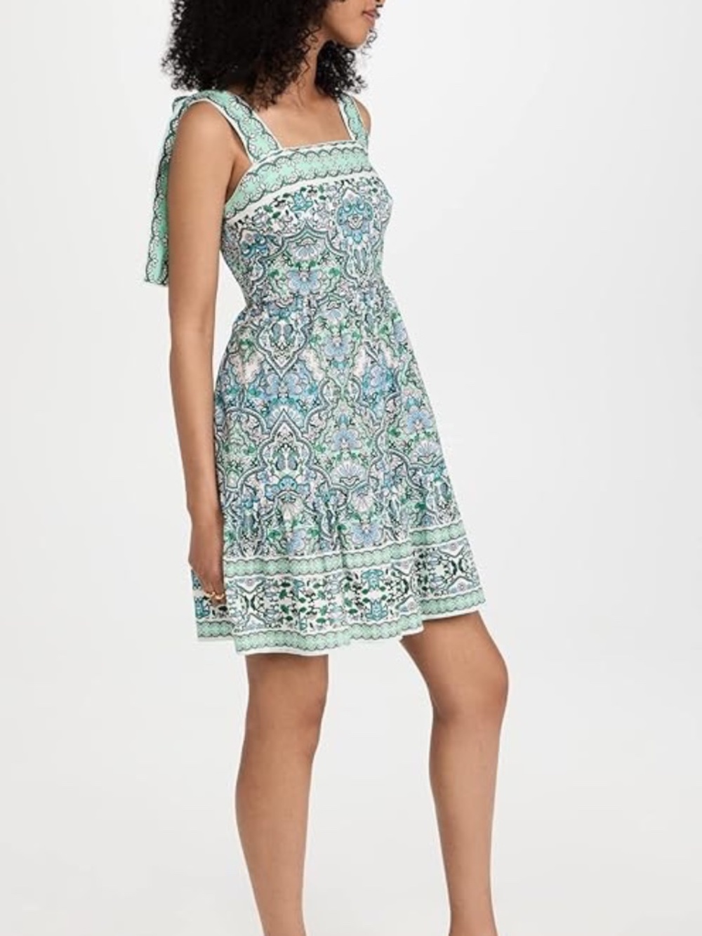 Shoshanna Fit & Flare Tiered Mini Dress Size 10